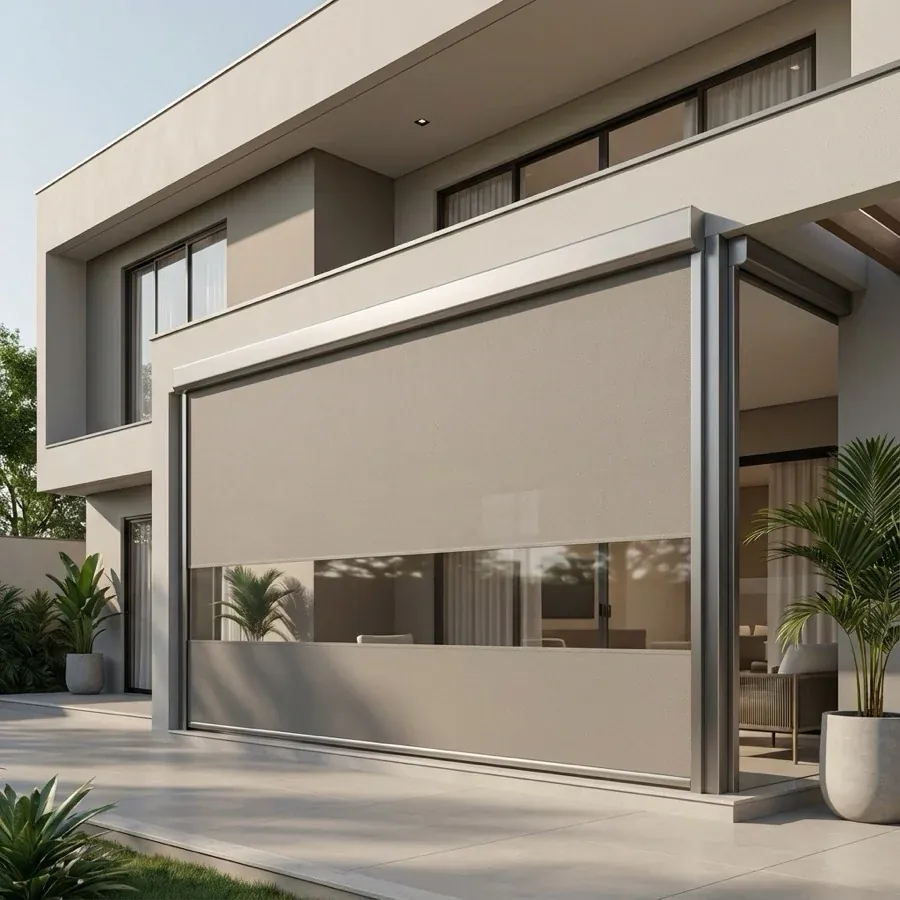 Imagem de Toldo Cortina com Braço em projeto sob medida — referência para Itaim Bibi